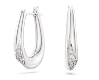 Earrings Swarovski Woman Classica in Silver 5743474